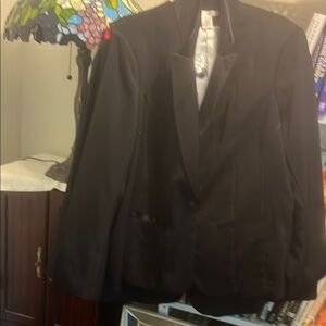 WD.NY Black Blazer Professional Suit Jacket